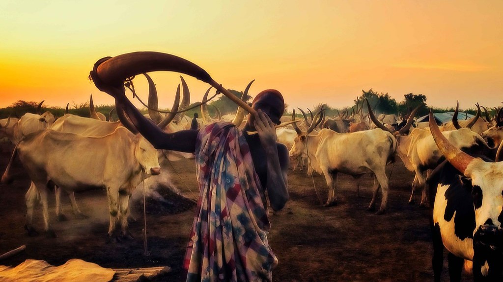 African Tribes Hunting Down Deer On Foot
